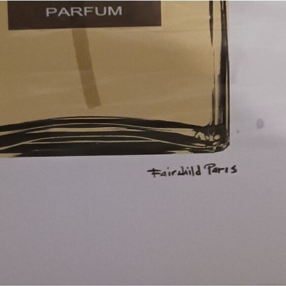 FAIRCHILD PARIS Framed Art CHANEL with SunFlower - Picture 4 of 4